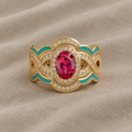 Imperial Rubin Statement Ring