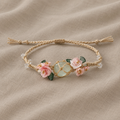 Håndlavet Vævet Charm Armbånd