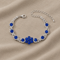 Blomstret Justerbar Armbånd