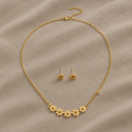 Bohemian Daisy Guld Sæt