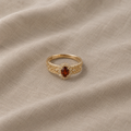 Sofistikeret Rubin Statement Ring