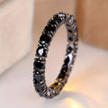 Black Zirconia Luxury Ring