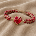 Boho-Chic Justerbart Hjertechakra Armbånd
