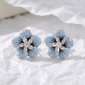 AZURE BLOOM ØRERINGE
