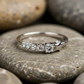 Klassisk Star Zirconia Ring