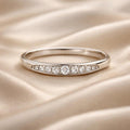 Hvidguld Mikro Pavé Zirkonia Ring