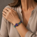 Bangle med Oval Sten