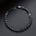 Gotisk Statement Onyx Armbånd