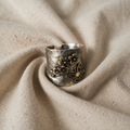 Bi Blomst Sommerfugl Bred Band Ring