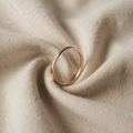 Delicate Three Stone Stacking Ring