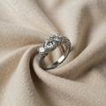 SØLVTRINITYRING