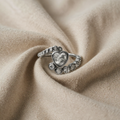 Krystalhjerte Kissing Ring