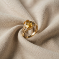 GOLD SUNRISE RING - (JUSTERBAR)