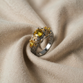 GOLD BLOSSOM KRING