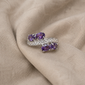 Lavendel Strøm Ring | Hvidguld