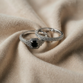 Sort Onyx Radiant Ring