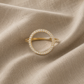 Rund Kubisk Zirkonia Ring