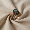 ROSE GOLD ENCHANTED FOREST RING