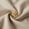 CREAM OPAL GRACE RING - (ADJUSTABLE)