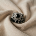 Onyx Black Zirconia Stack Ring Set