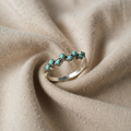 Timeless Turquoise Beaded Ring