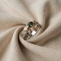 GRØN OG GULD RING