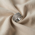 Layered Zirconia Cross Ring