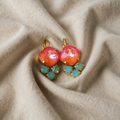 Timeless Gold Rainbow Zircon Earrings