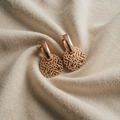 Elegant Hollow Mandala Earrings