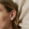 Beautiful Silver Swallow Bird Clip-On Earrings