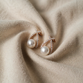 Glitter Pearl Earrings