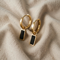 Minimal Teardrop Statement Earrings