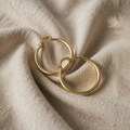 Radiant Large Gold Hoops