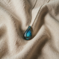 Labradorite Necklace Lagoa