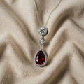 Ruby | Damehalskæde