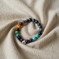 Rainbow Bridge Memorial Bracelet – 7 Chakra Beads