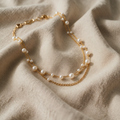 Perlekæde Choker Halskæde