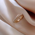 Luxury Gold and Pearl Ring