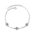 Moissanite Charm Bracelet