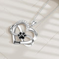 Infinity Heart & Pote Halskæde i 925 Sterling Sølv med Kubisk Zirkonia