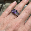Kassira Lilacmont Ring | Hvidguld