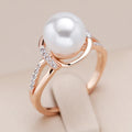 Lustrous Orb Pearl Ring