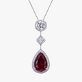 Ruby | Damehalskæde