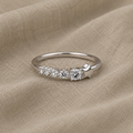 Klassisk Star Zirconia Ring