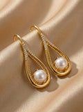 Classic Pearl Drop Earrings