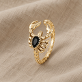 Ikonisk Statement-ring med Skorpion