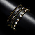Onyx krystal armbåndsæt