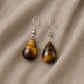 Regal Teardrop Charm-øreringe