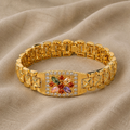 Tidløst Blomsterarmbånd med Zirkonia