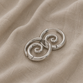 Timeless Gold Spiral Earrings